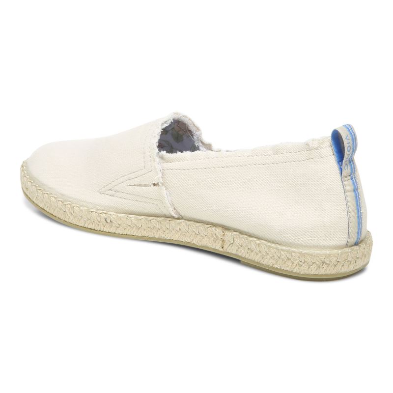 Vionic Laguna Alpargata Creme | JyeSD2qO