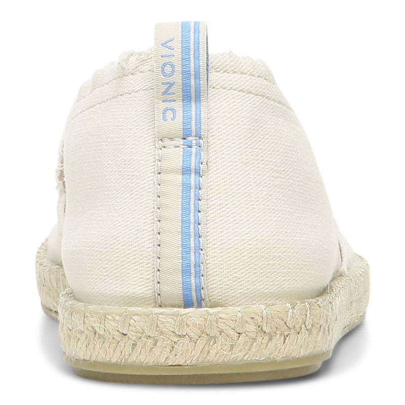 Vionic Laguna Alpargata Creme | JyeSD2qO