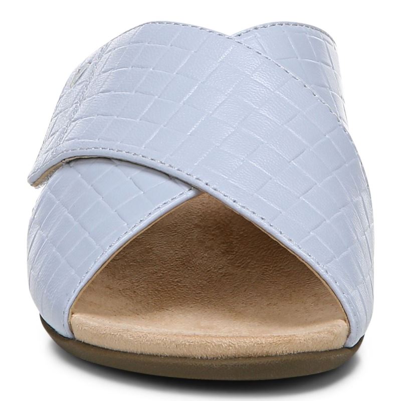 Vionic Leticia Wedge Sandal Azules | nyqQfeYv