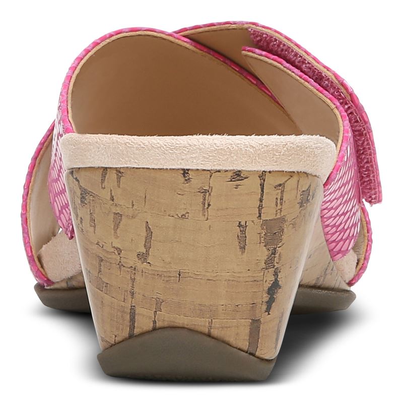 Vionic Leticia Wedge Sandal Rosas | B0ofsVOd