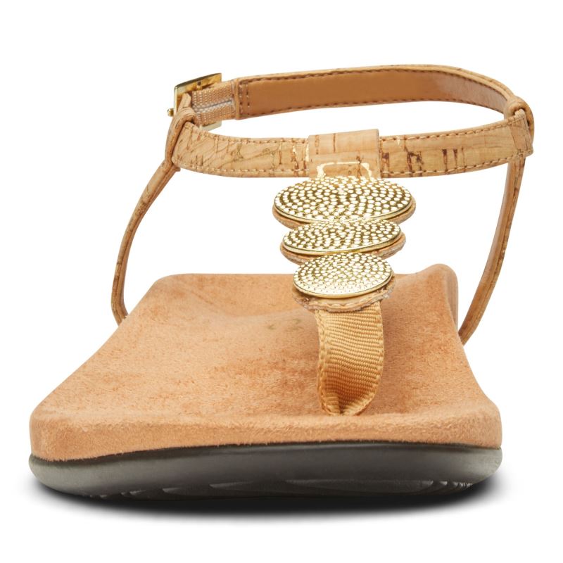 Vionic Lizbeth Backstrap Sandal Dorados | q0HxuUuH