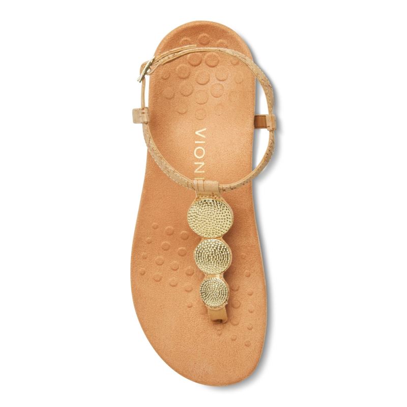 Vionic Lizbeth Backstrap Sandal Dorados | q0HxuUuH