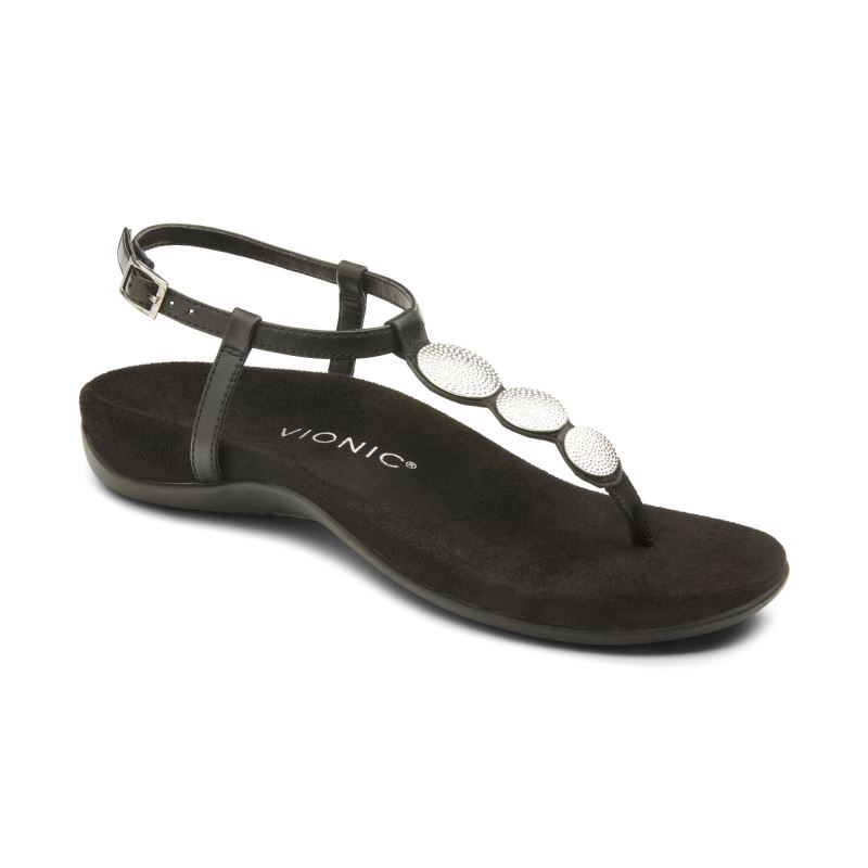 Vionic Lizbeth Backstrap Sandal Negros | Kl0qYGLL