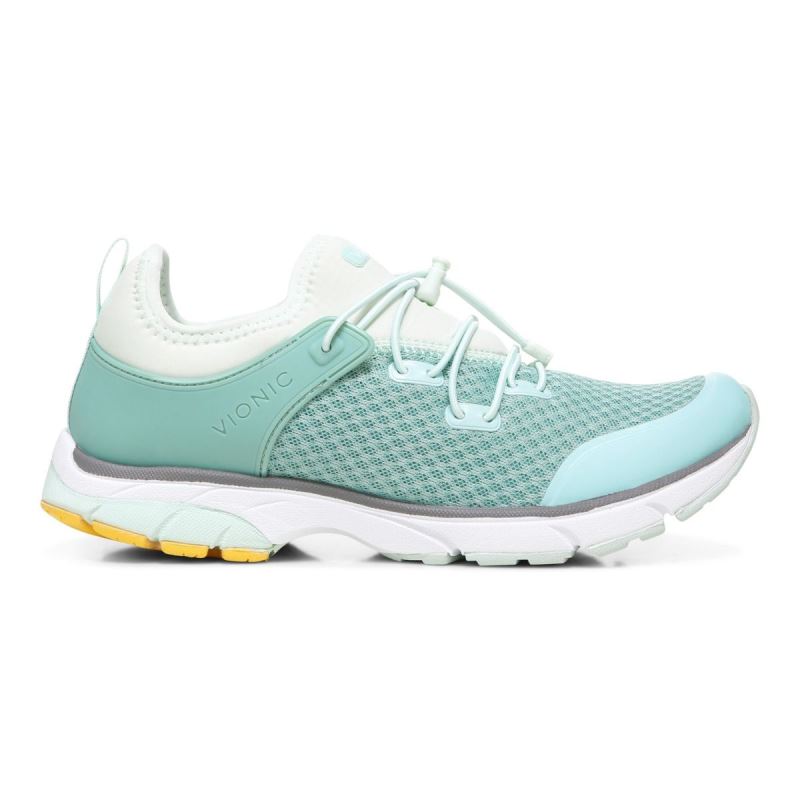 Vionic London Sneaker Verde Menta | qGVTFDRA