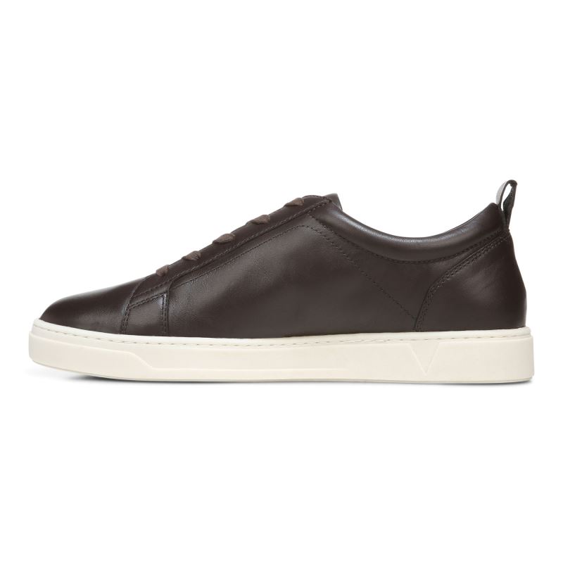 Vionic Lucas Encaje up Sneaker Chocolate | ZTEVODZR