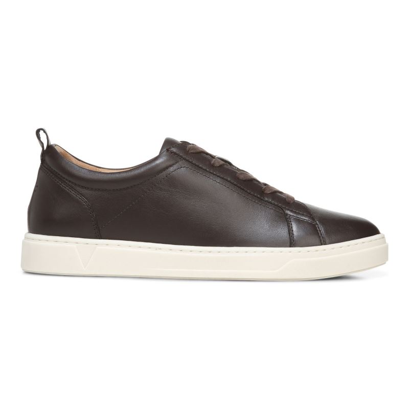Vionic Lucas Encaje up Sneaker Chocolate | ZTEVODZR