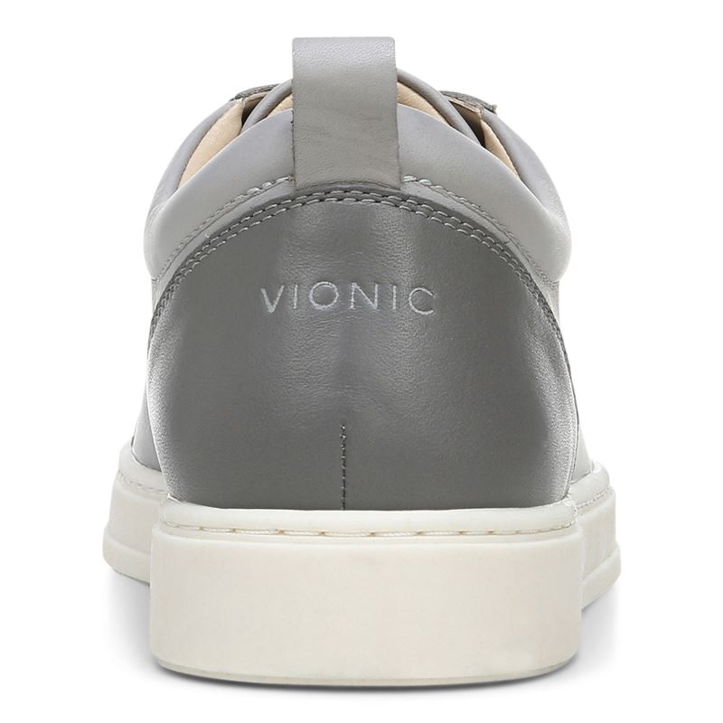 Vionic Lucas Encaje up Sneaker Grises Claro | 11599s6I