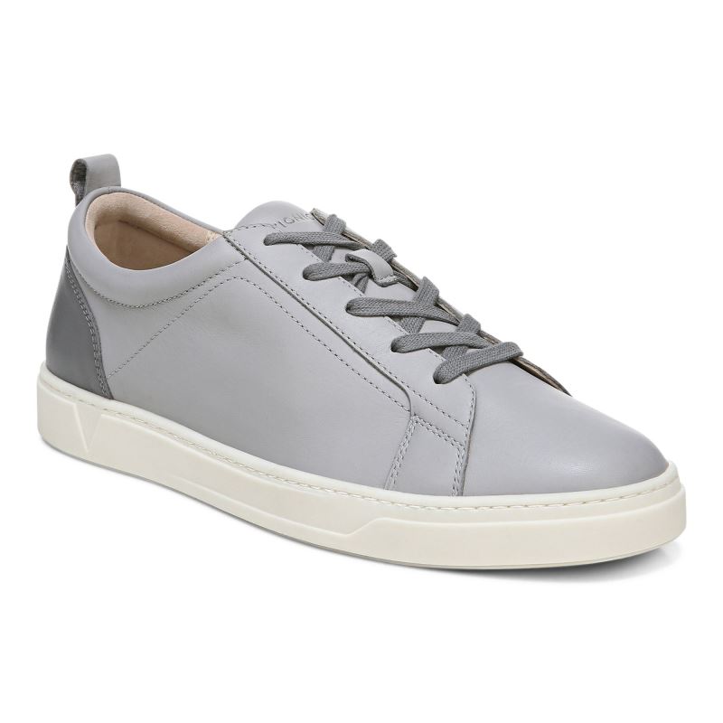 Vionic Lucas Encaje up Sneaker Grises Claro | 11599s6I