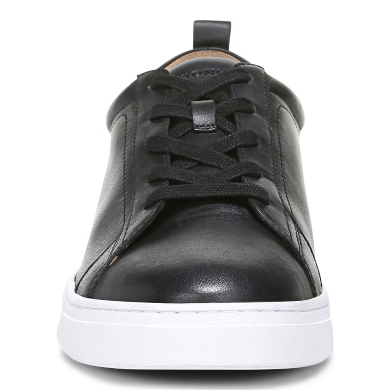 Vionic Lucas Encaje up Sneaker Negros | CmolDV4s