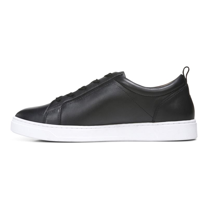 Vionic Lucas Encaje up Sneaker Negros | CmolDV4s
