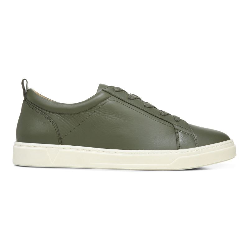 Vionic Lucas Encaje up Sneaker Verde Oliva | Rr1hMloC