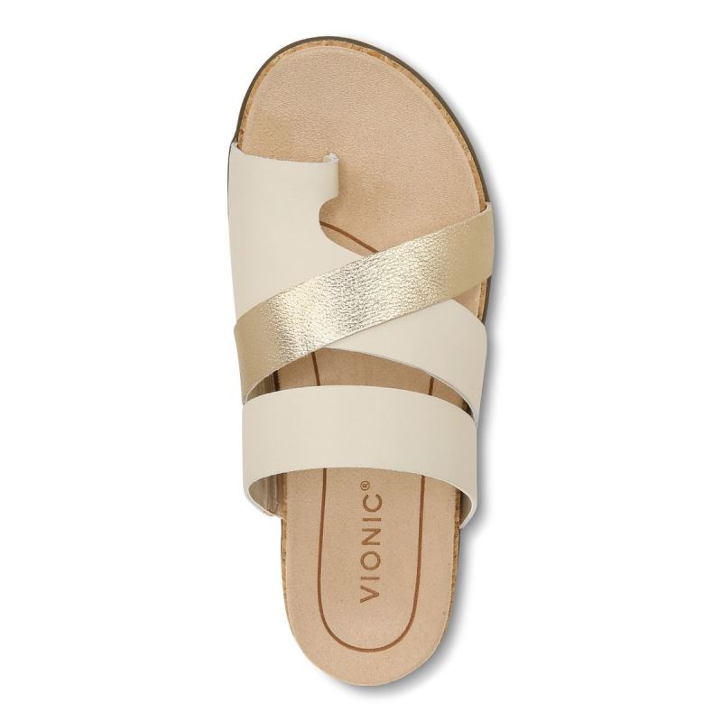 Vionic Luelle Sandal Creme | Y3D8AGv1