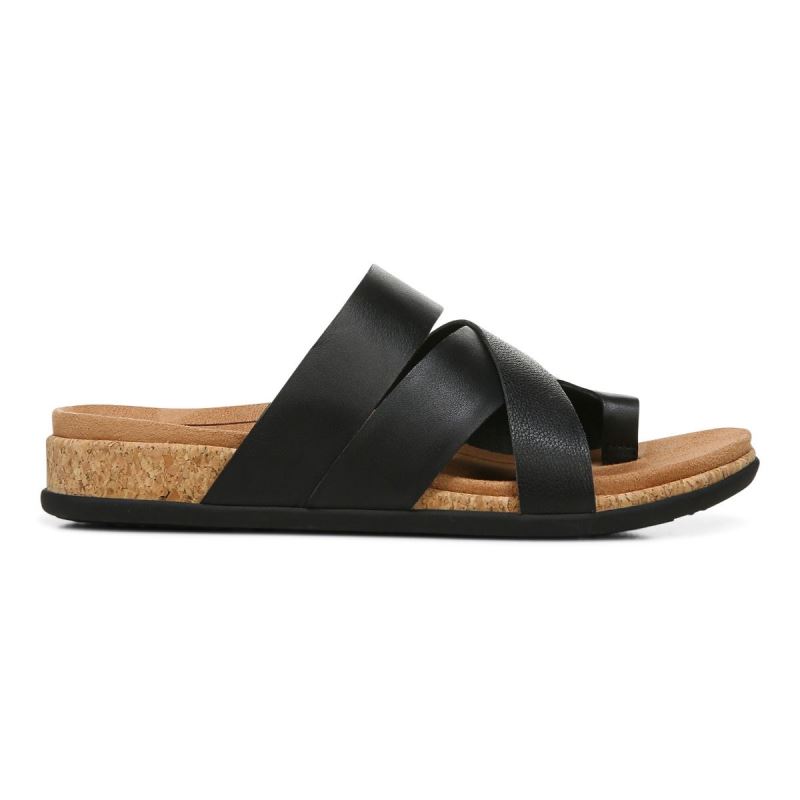 Vionic Luelle Sandal Negros | RTKkxHuf
