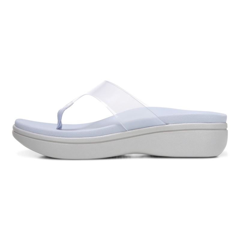 Vionic Luminous Plataforma Sandal Azules | RsWWajfB
