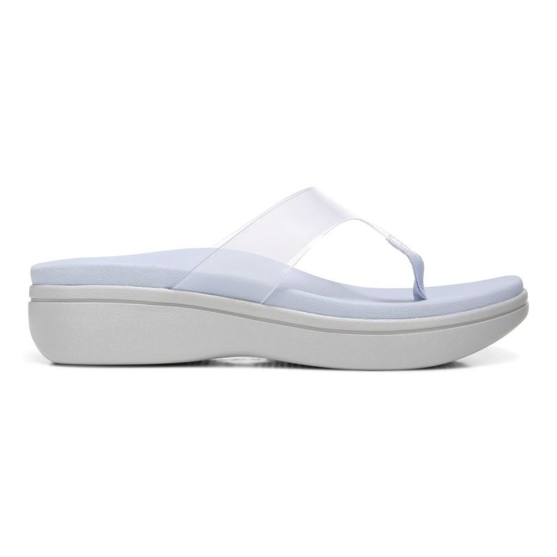 Vionic Luminous Plataforma Sandal Azules | RsWWajfB