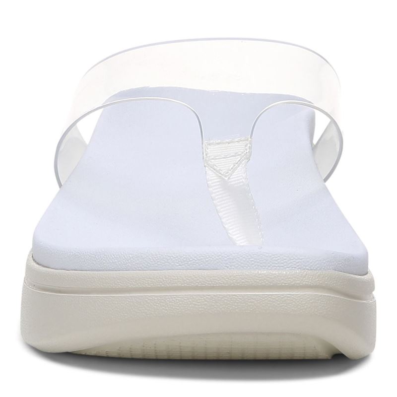 Vionic Luminous Plataforma Sandal Blancos | 1NdqWTHE