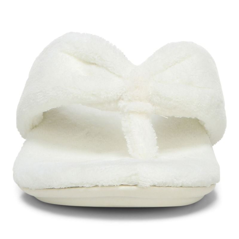 Vionic Lydia Pantuflas Blancos | 0QhtK1NP