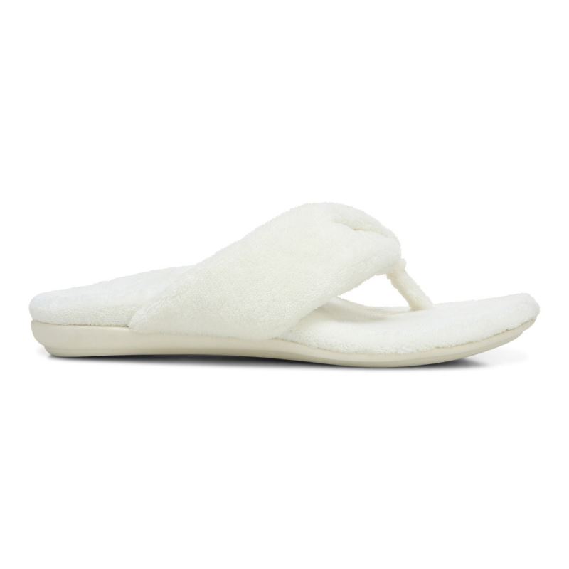 Vionic Lydia Pantuflas Blancos | 0QhtK1NP