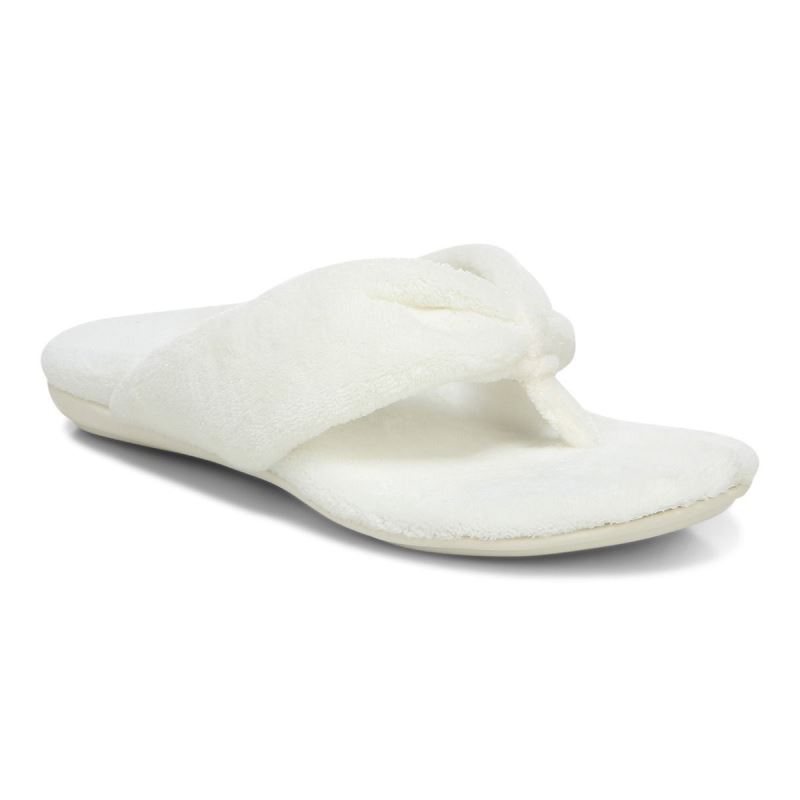 Vionic Lydia Pantuflas Blancos | 0QhtK1NP