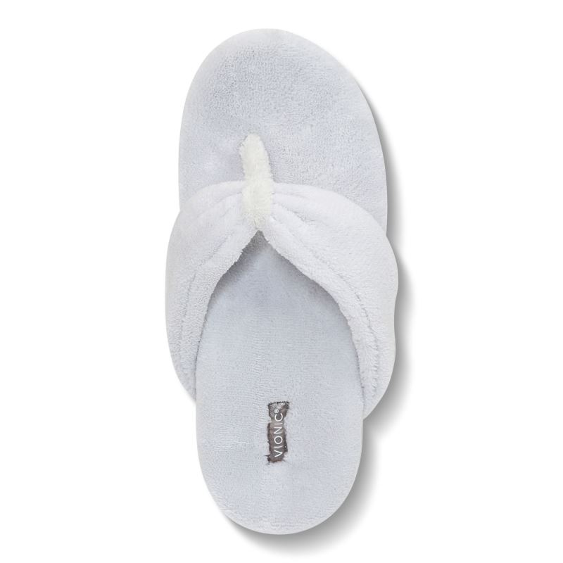 Vionic Lydia Pantuflas Grises Claro | TqQshRg8