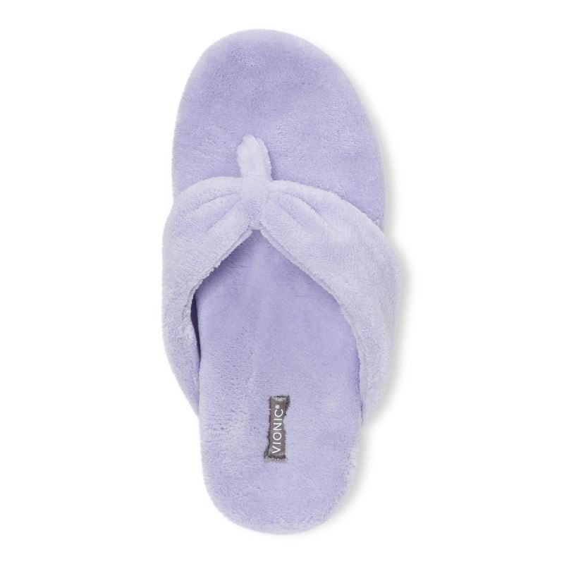 Vionic Lydia Pantuflas Morados | mhjOio1g