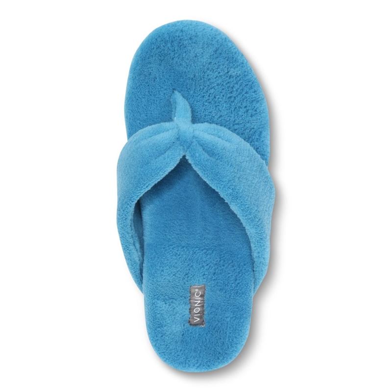 Vionic Lydia Pantuflas Turquesa Oscuro | 8R9Msmyn