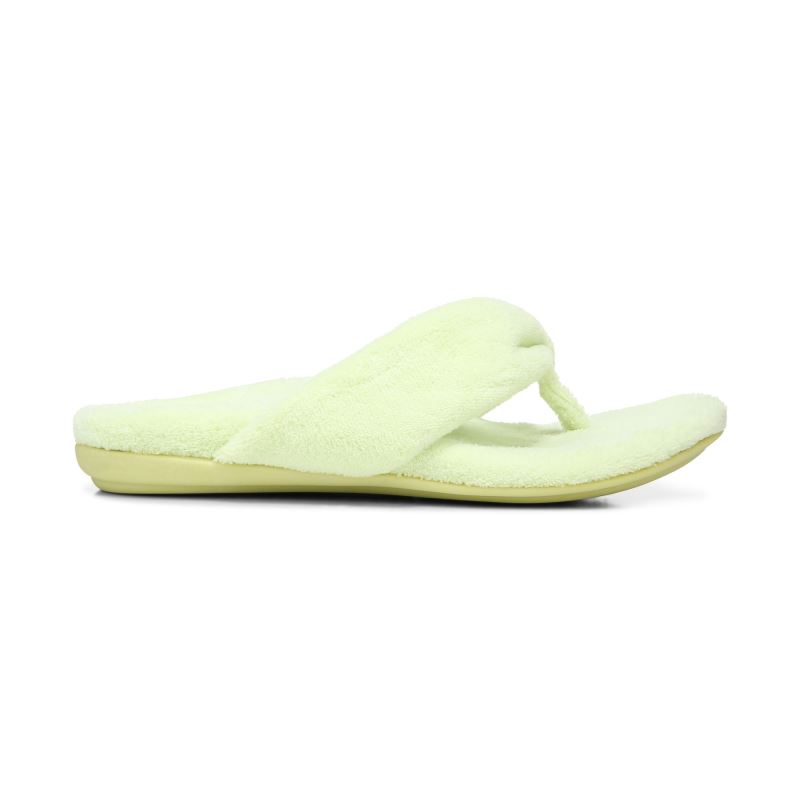 Vionic Lydia Pantuflas Verdes Claro | NtC73a3T