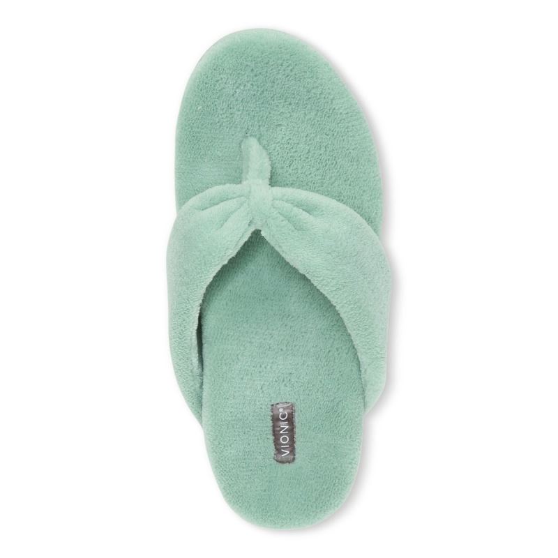 Vionic Lydia Pantuflas Verdes | sCGaoUol