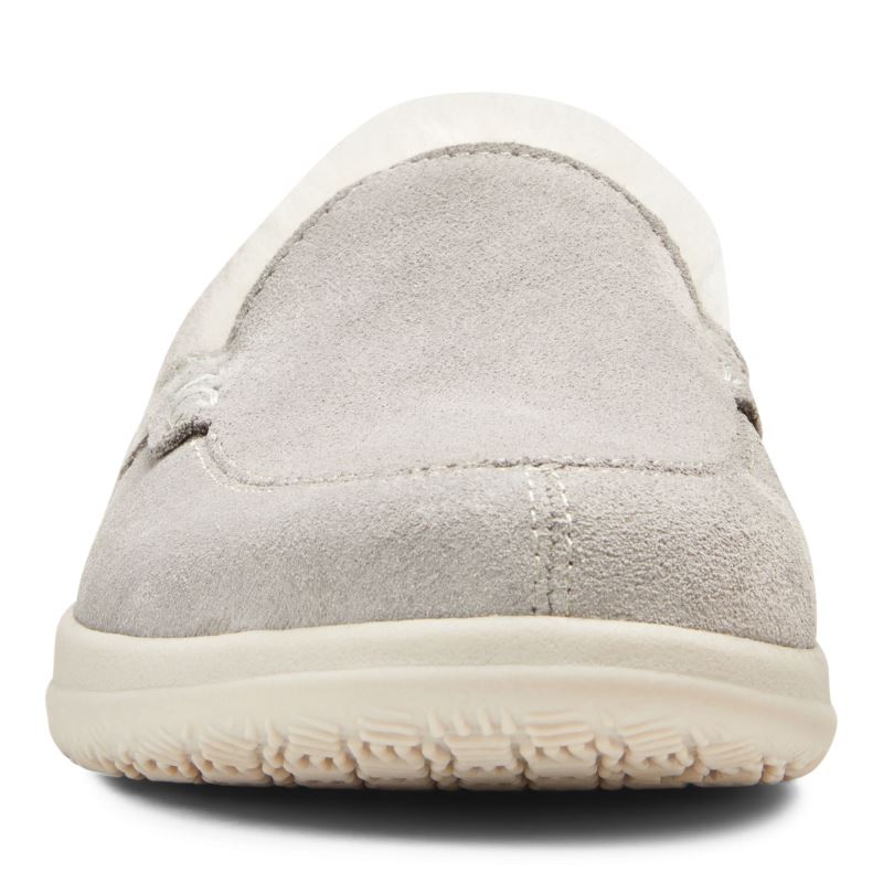 Vionic Lynez Pantuflas Grises Claro | 64mkSbsE