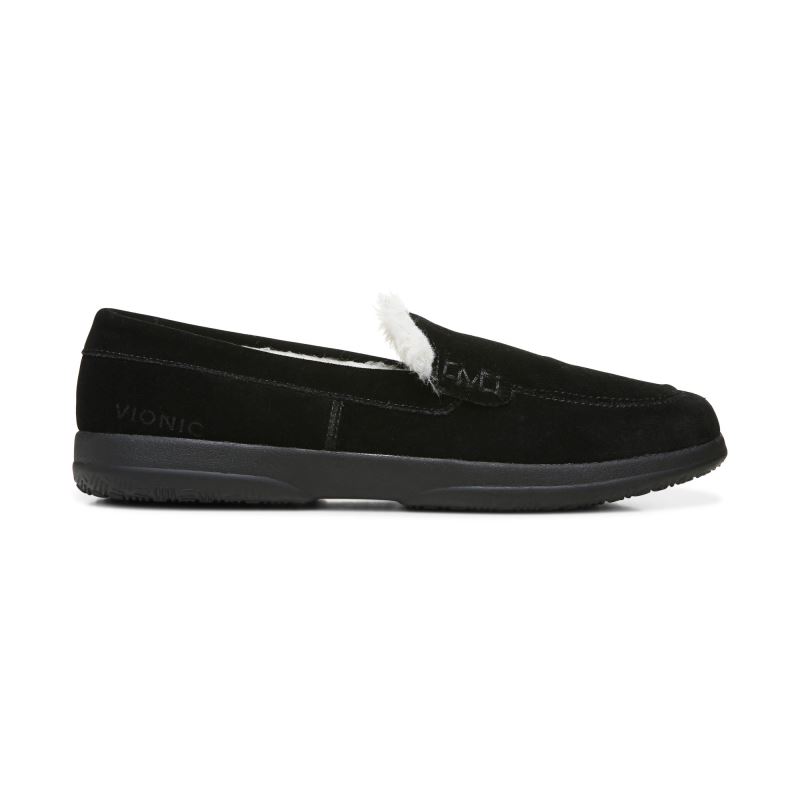Vionic Lynez Pantuflas Negros | XgcIFEFZ