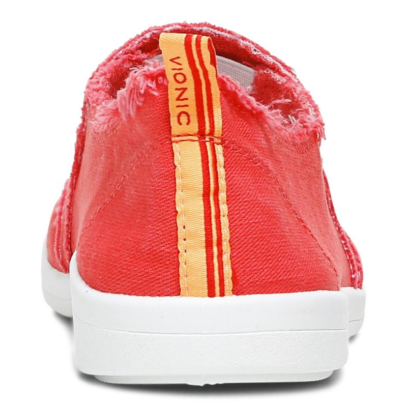 Vionic Malibu Slip On Rojos | XW1Sc6CX