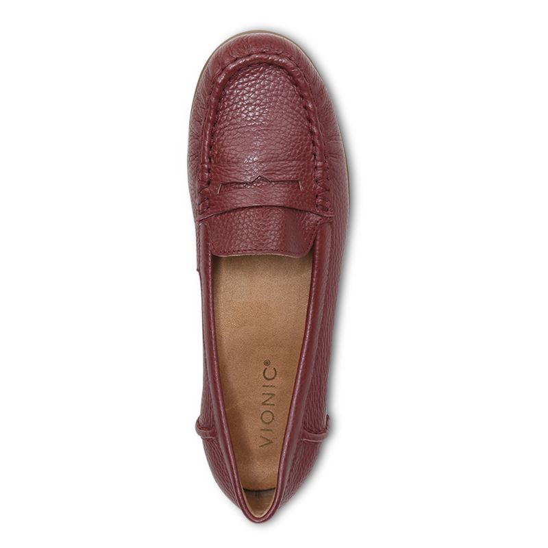 Vionic Marcy Moccasin Vino Granate | sdt5VzJK