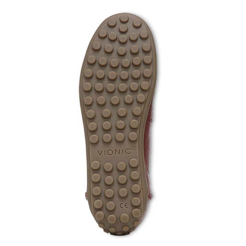 Vionic Marcy Moccasin Vino Granate | sdt5VzJK