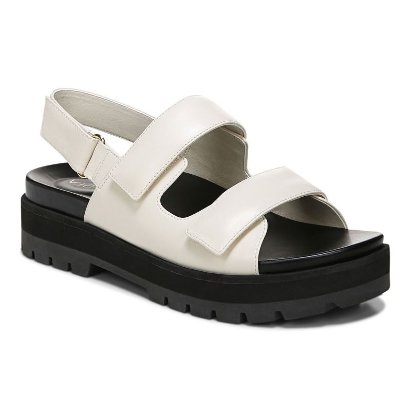 Vionic Marselle Lug Sandal Creme | wJPHsFt7