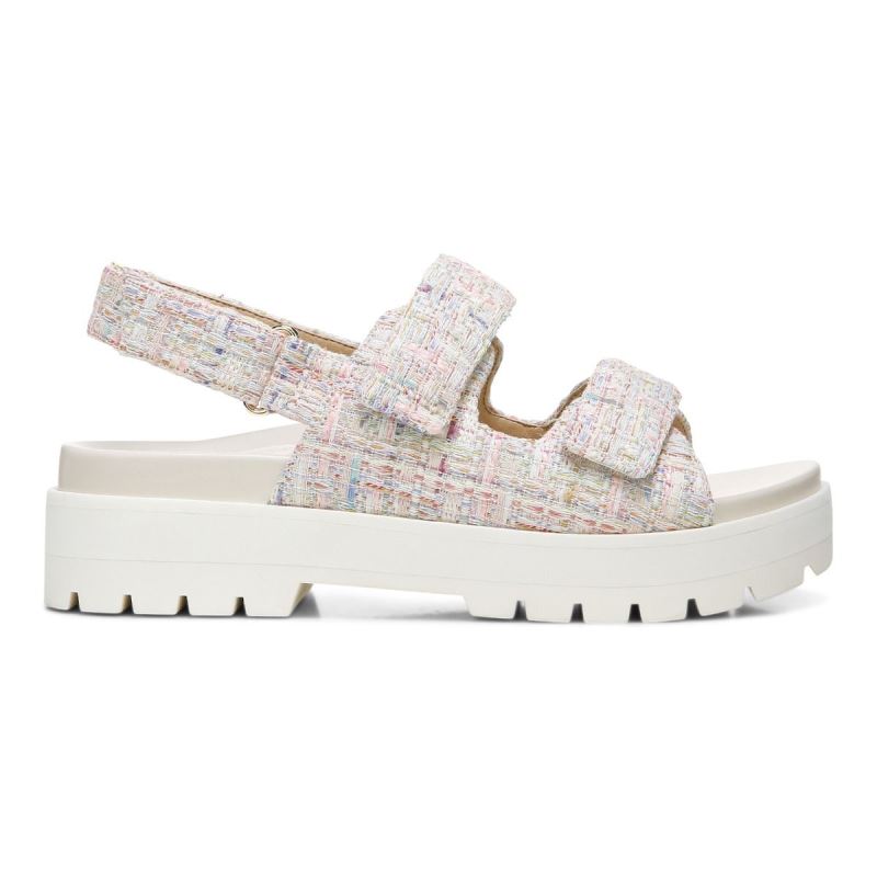 Vionic Marselle Lug Sandal Rosas | QR380eWY
