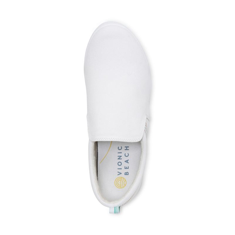 Vionic Marshall Slip On Blancos | Tzy4Z1FX