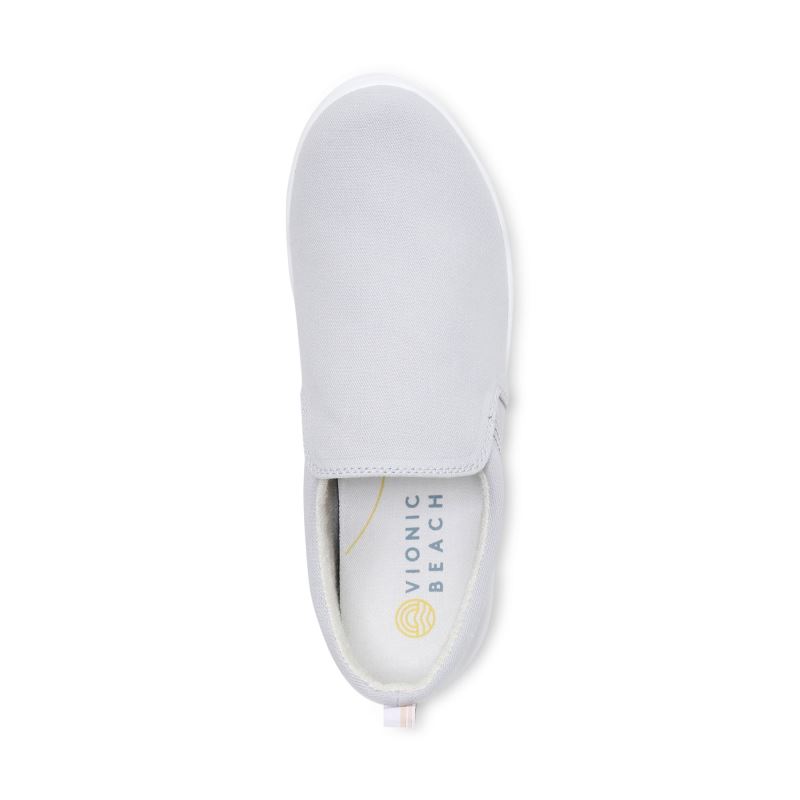 Vionic Marshall Slip On Grises Claro | ouGRbI8J