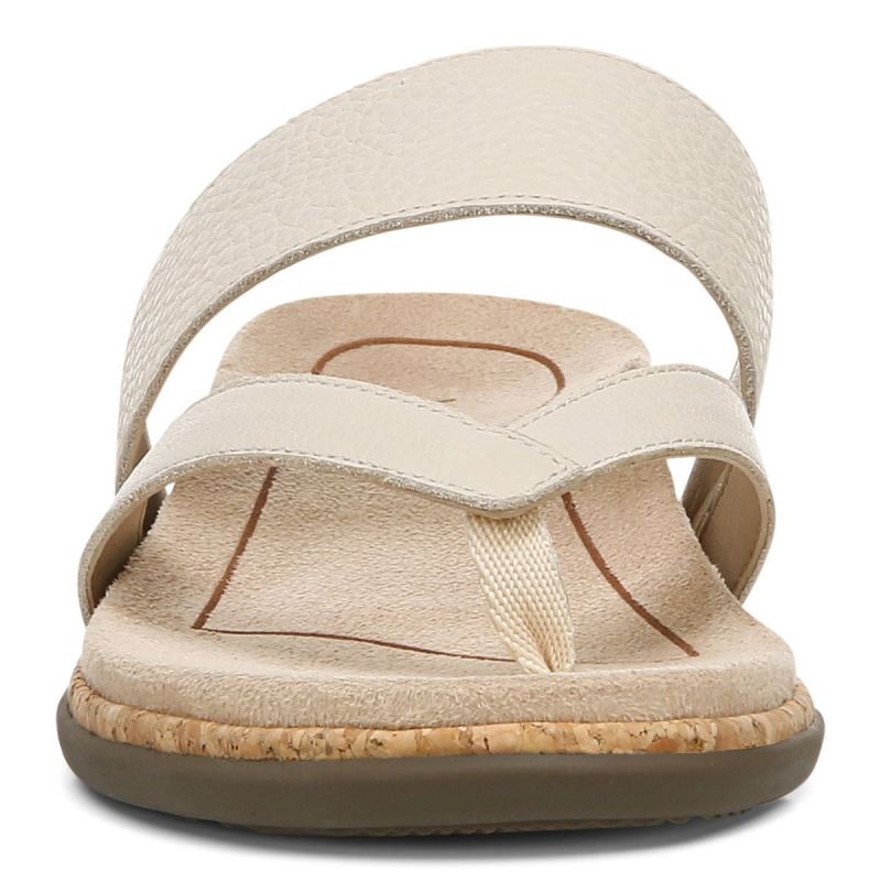 Vionic Marvina Sandal Creme | CU0w3rio