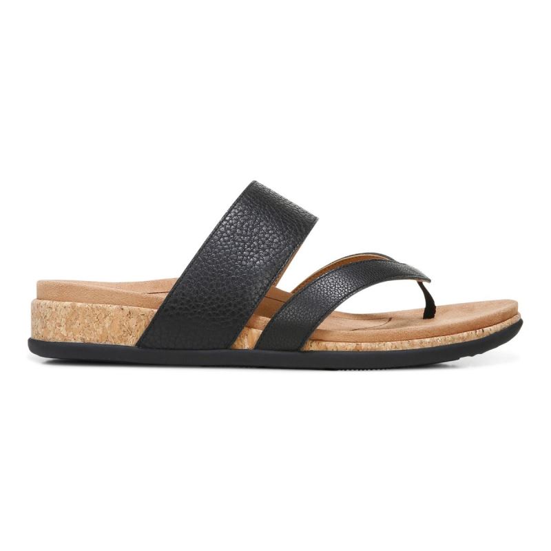 Vionic Marvina Sandal Negros | EqMlTPhg