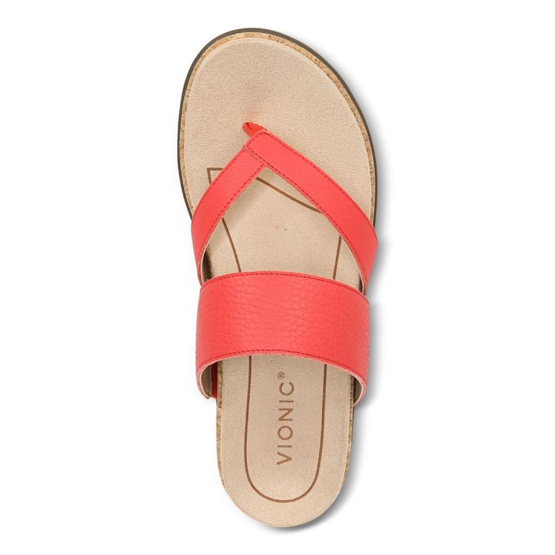 Vionic Marvina Sandal Rojos | SRRF98fx