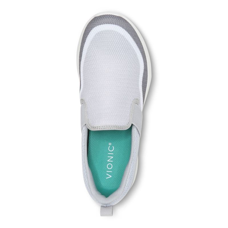 Vionic Nalia Slip on Sneaker Grises Claro | 26hOjW6n