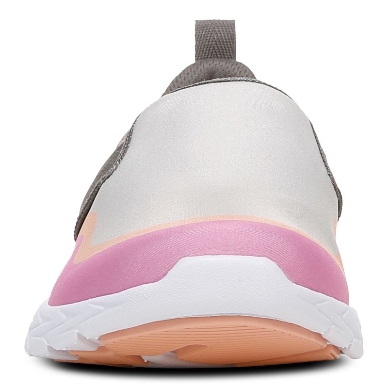 Vionic Nalia Slip on Sneaker Grises Rosas | d6xXYFZ5