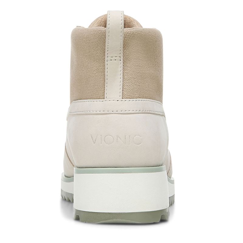 Vionic Nolan Boot Creme | rYuQAXc1