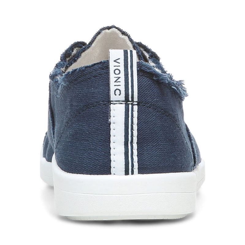 Vionic Pismo Casuales Sneaker Azul Marino | GQlCd2uC