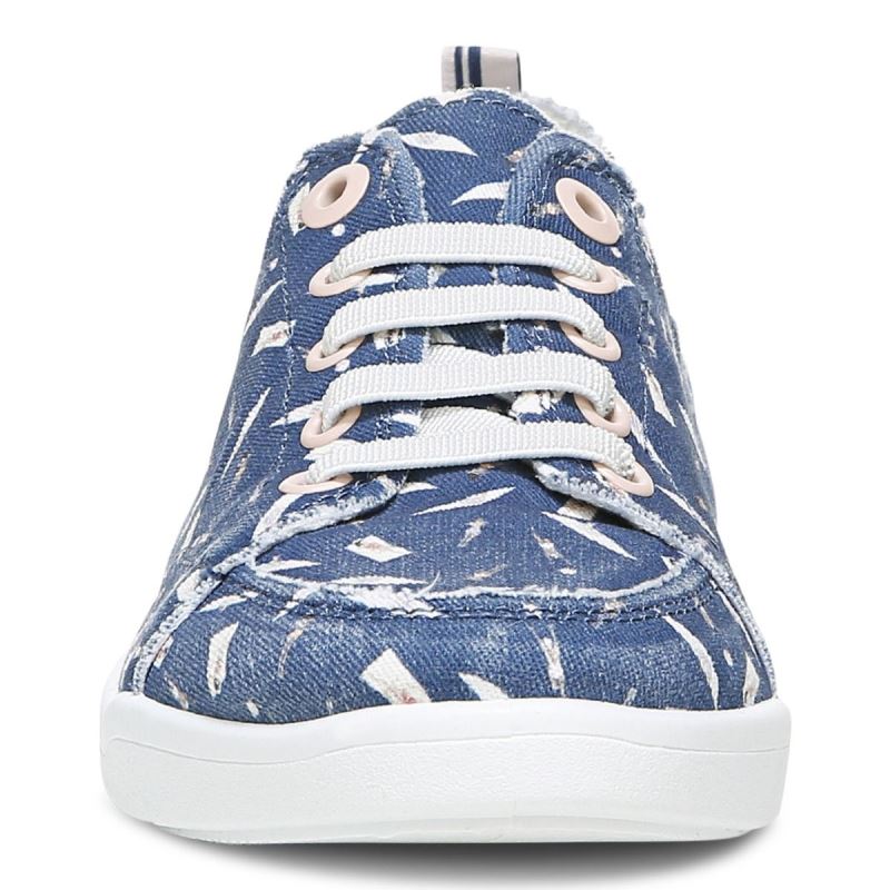 Vionic Pismo Casuales Sneaker Azules Oscuro | 98Lq9f5a