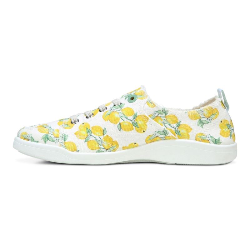 Vionic Pismo Casuales Sneaker Azules | V58FWMbZ