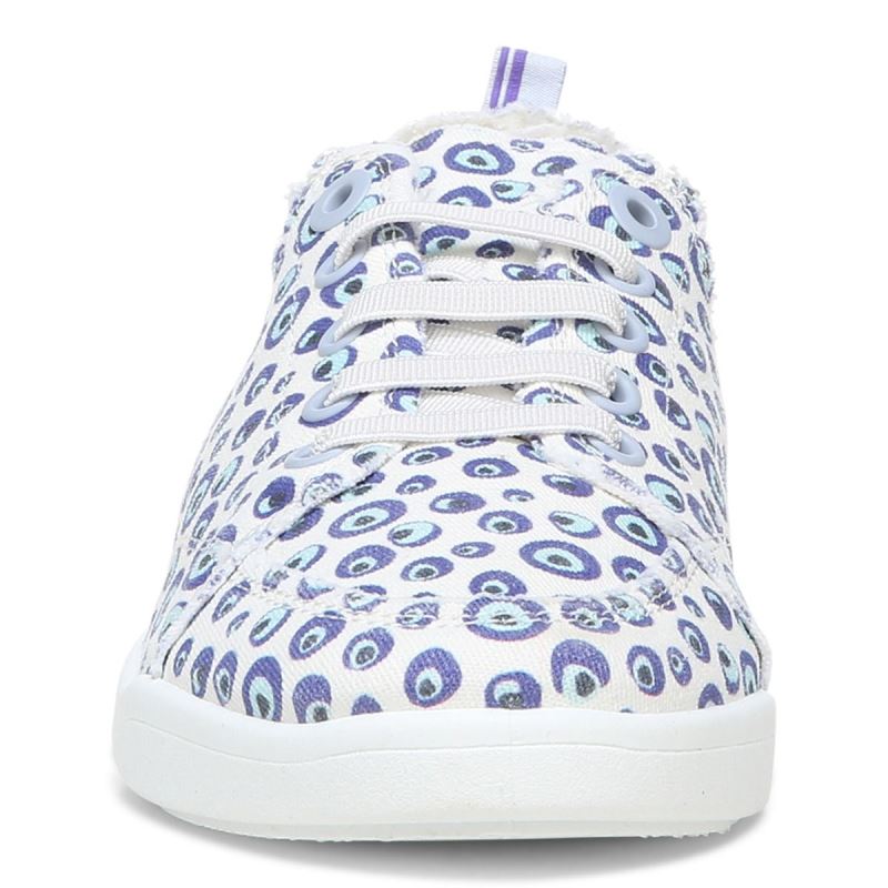 Vionic Pismo Casuales Sneaker Blancos | 81fmEZZp