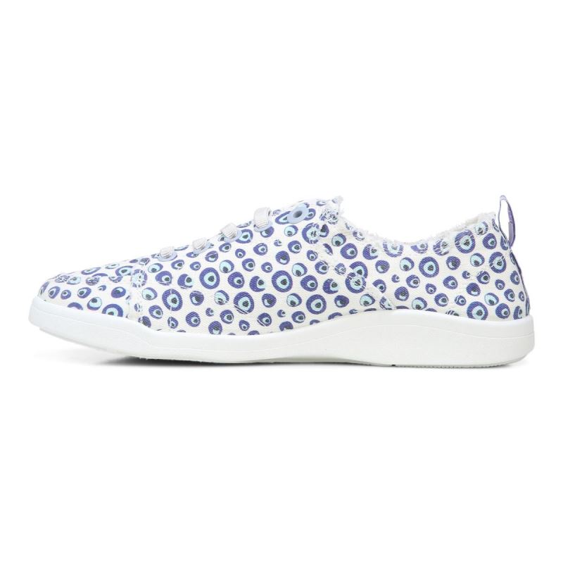 Vionic Pismo Casuales Sneaker Blancos | 81fmEZZp