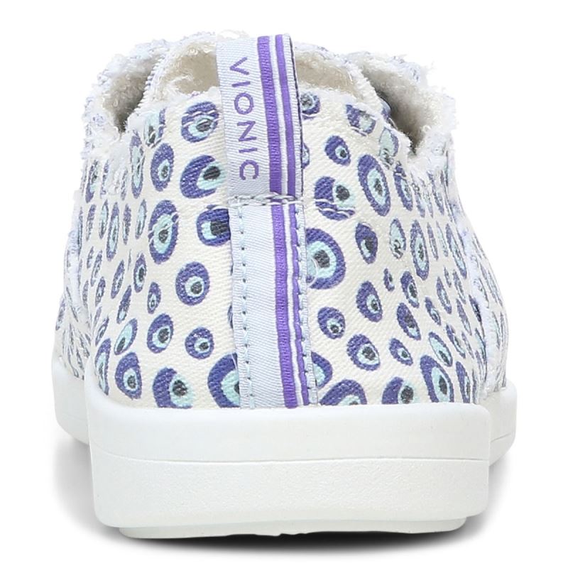 Vionic Pismo Casuales Sneaker Blancos | 81fmEZZp
