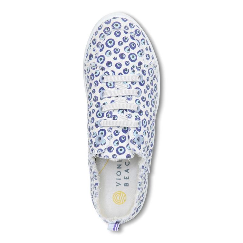 Vionic Pismo Casuales Sneaker Blancos | 81fmEZZp